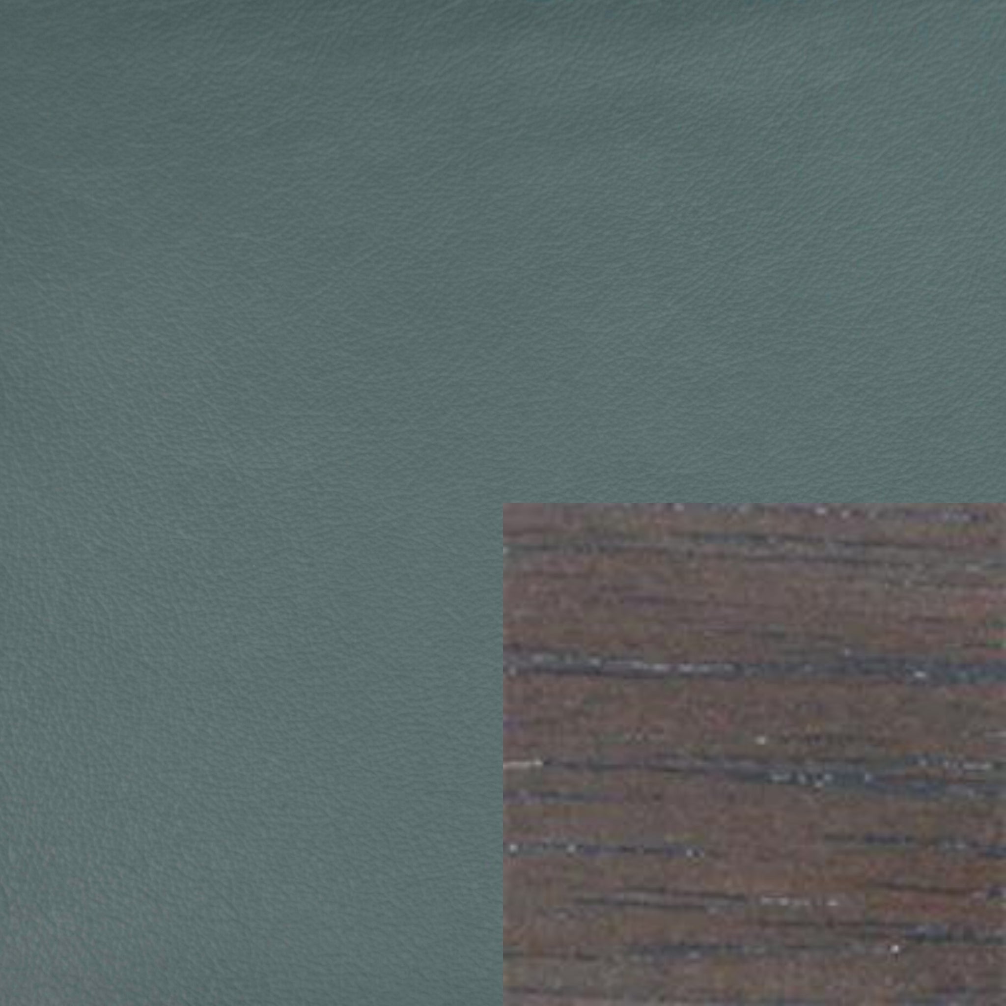 Trend Ocean Leather with Grey Ash Stained Timber