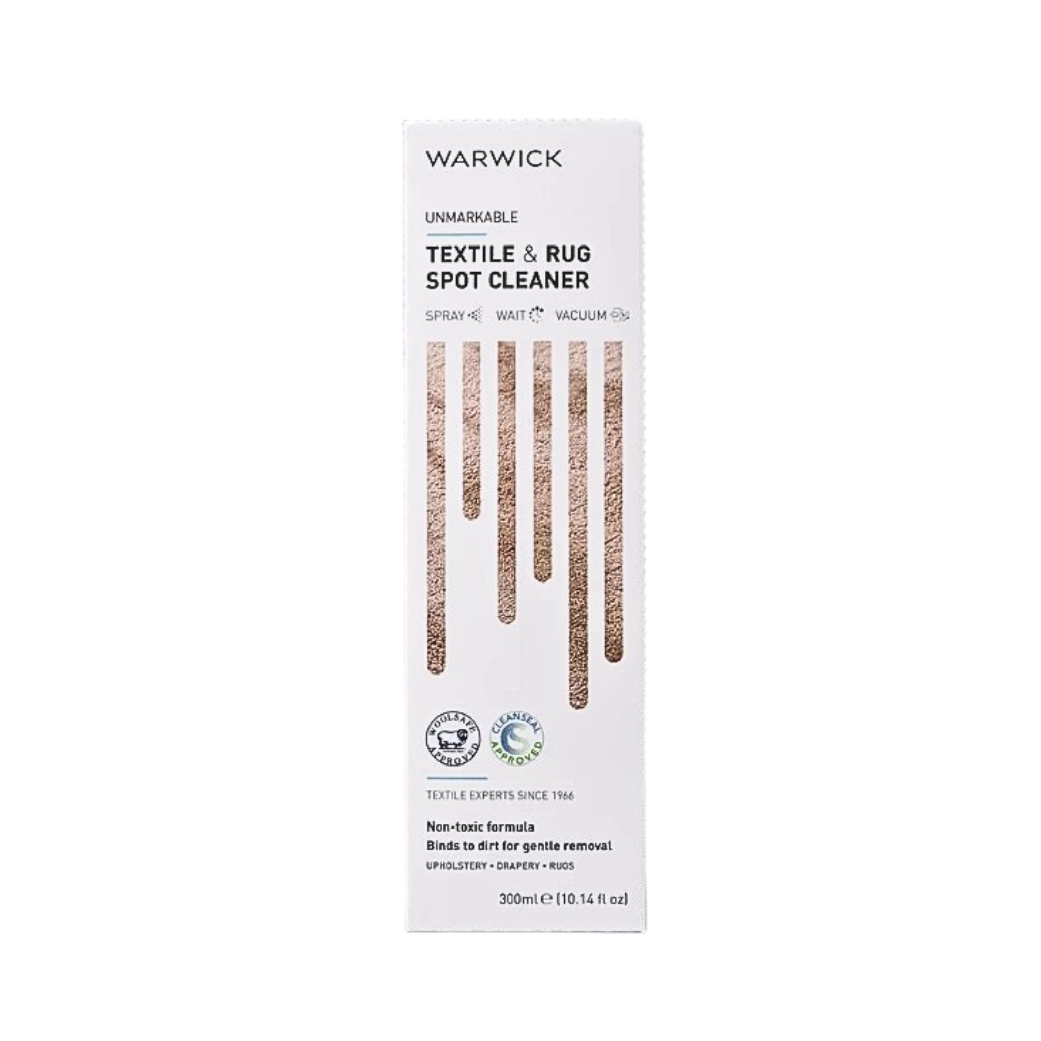 Unmarkable Textile & Rug Spot Cleaner by Warwick