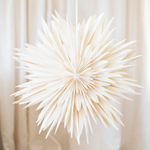 Wall and Window Paper Snowflake Off-White D65cm