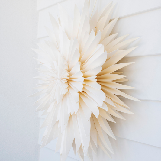 Wall and Window Paper Snowflake Off-White D65cm