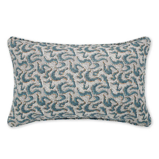 Yali Tobacco Linen Cushion