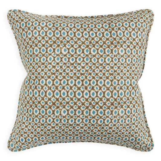 Zhao Tobacco Linen Cushion