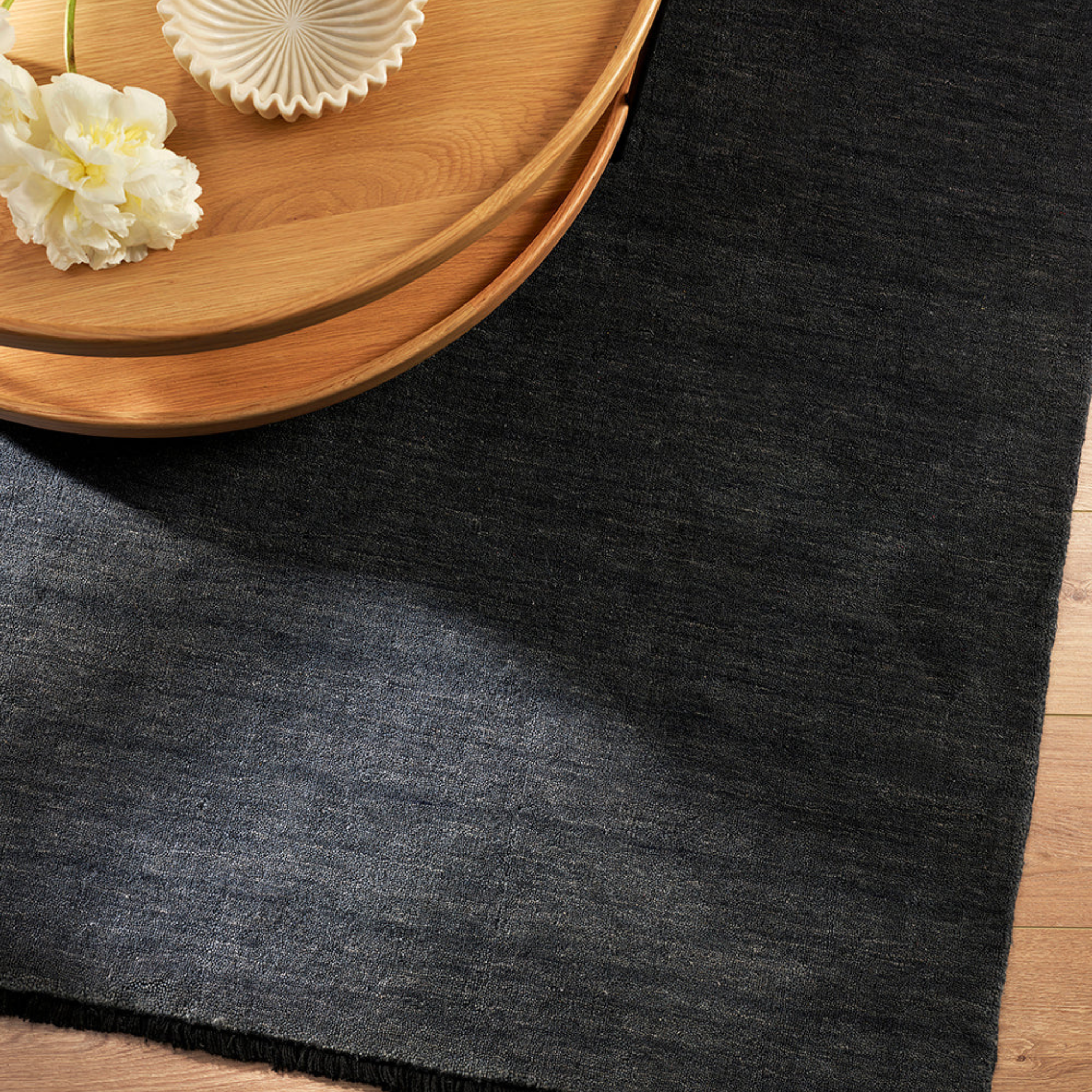 Sandringham Rug Storm Blue