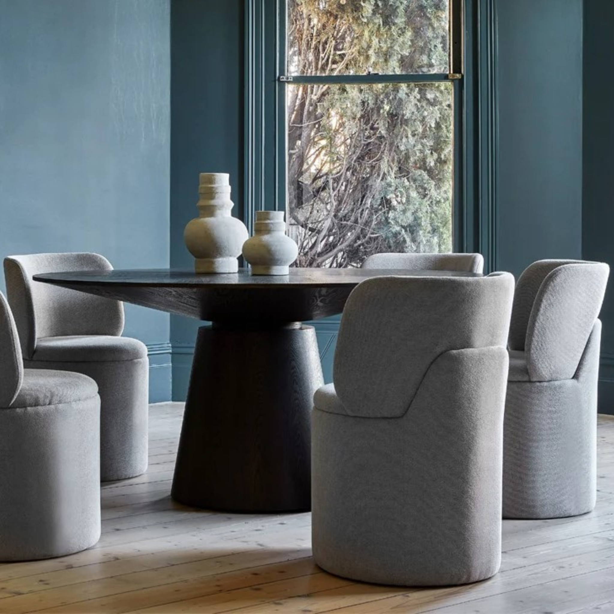 Classique 1800mm Round Dining Table by GlobeWest