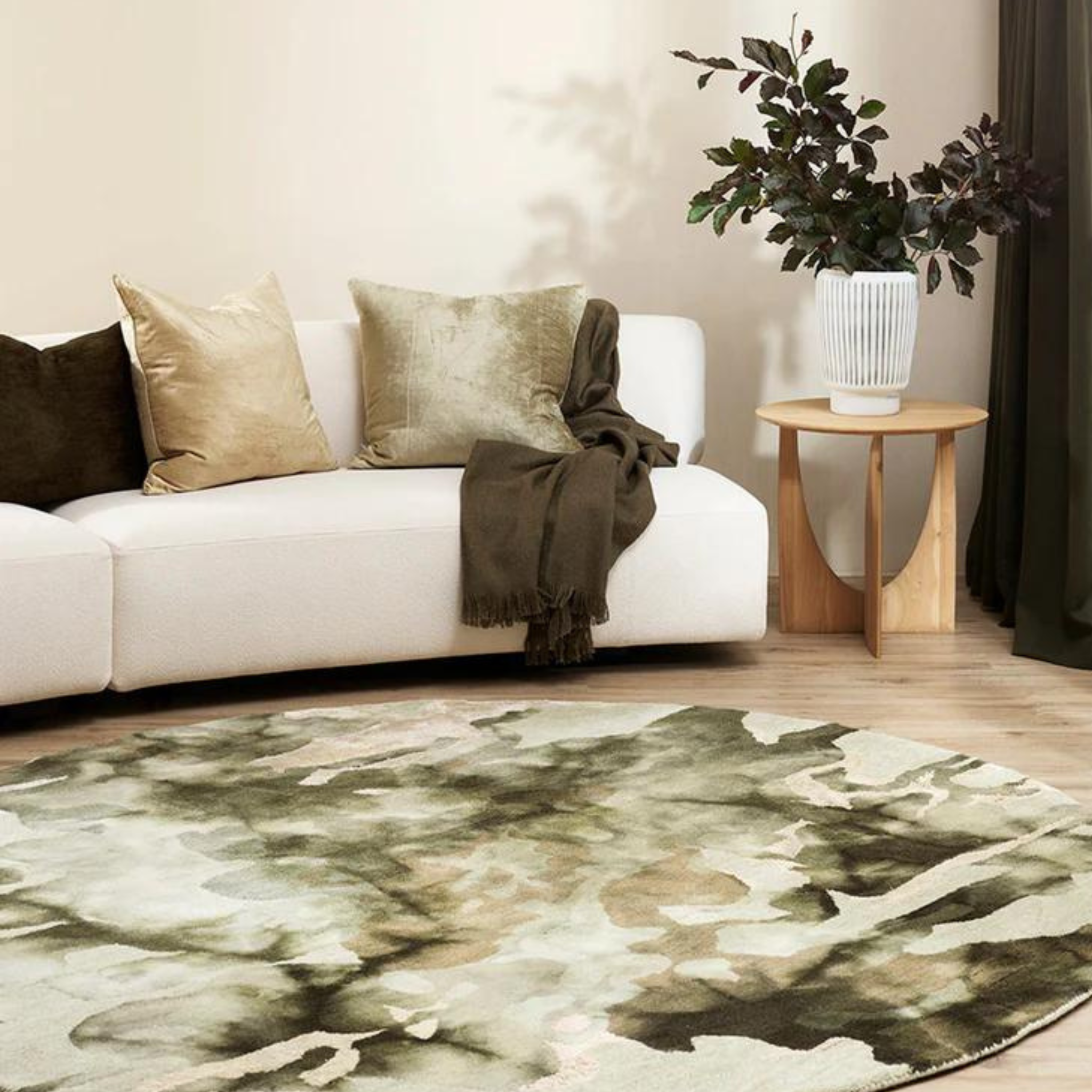 Fayette Rug - Sage Multi