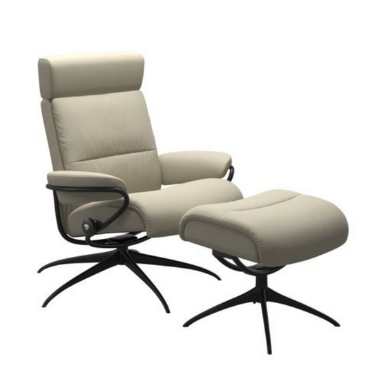 Tokyo High Back Recliner with Adjustable Head Rest by Stressless