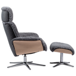 Space 5300 Recliner Chair with Footstool by IMG