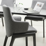 Laurel Dining Chair with Arms D100 Leg by Stressless