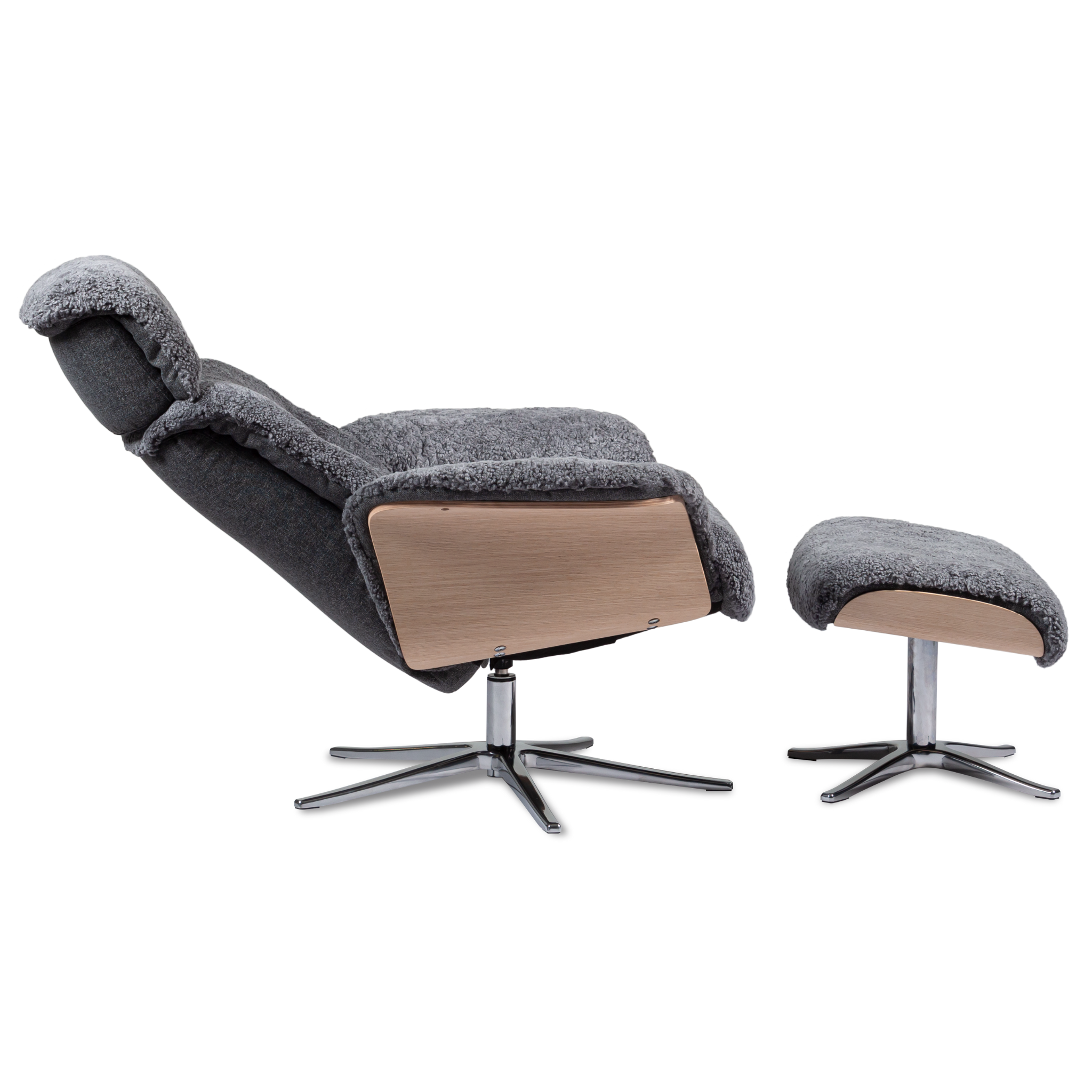 Space 5300 Recliner Chair with Footstool by IMG