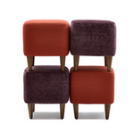 Dalton Square Ottoman Range  by Molmic
