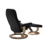 Consul Medium Recliner Chair & Stool Classic Base by Stressless