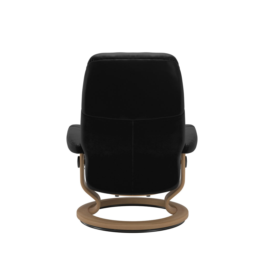 Consul Medium Recliner Chair & Stool Classic Base by Stressless
