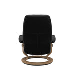 Consul Medium Recliner Chair & Stool Classic Base by Stressless